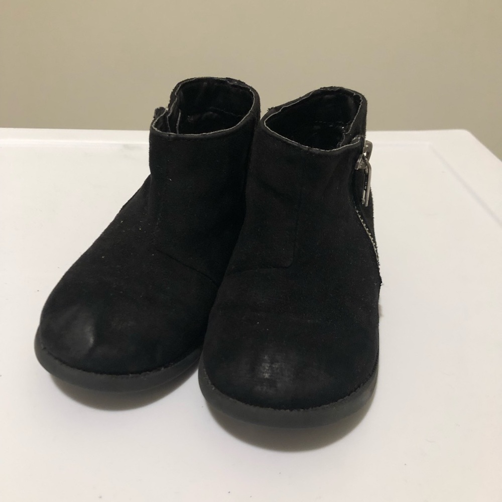 Toddler Girl black Boot